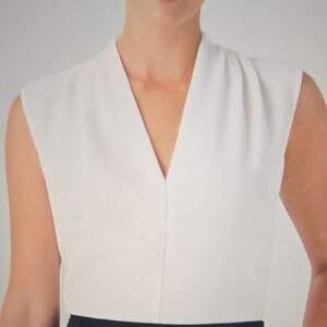 Elegant White Sleeveless Top